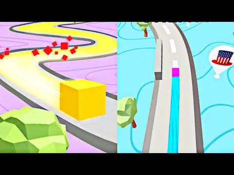 Colour Adventure - Draw the Path | Gameplay Android, iOS - YouTube
