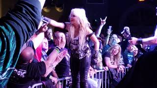 Doro Pesch (Warlock) at The Vault (New Bedford MA) - &quot;All We Are&quot; - 5/11/2019