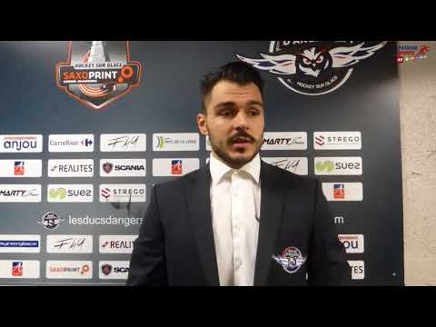 La réaction de Robin GABORIT Angers   Rouen 4 4, tab  0 1