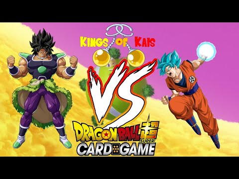 Broly (Y/G) vs Soul Striker(U/B) best of 1 Locals. DBS TCG IRL