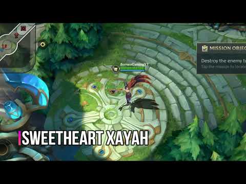 Sweetheart Xayah New Skin Spotlight  Skill Preview - Wild Rift