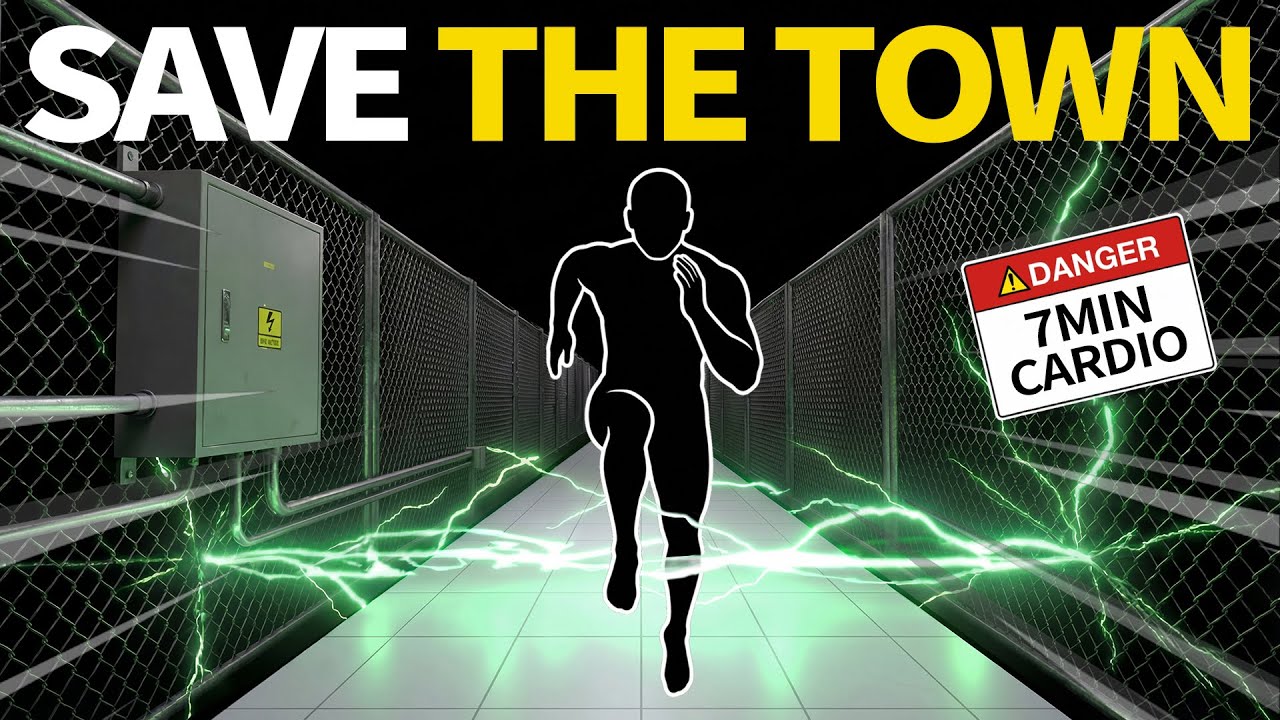 Immersive Interactive Warm-up | Save The Town Theme | Run Cardio Workout