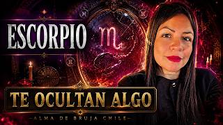 ESCORPIO ♏ Lo que no te dijeron empieza a salir