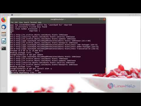 How to install atom on ubuntu 18.04 | LinuxHelp Tutorials