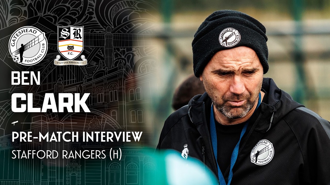 “The FA Cup is special” 🏆 | Ben Clark pre-Stafford Rangers (H) | INTERVIEW