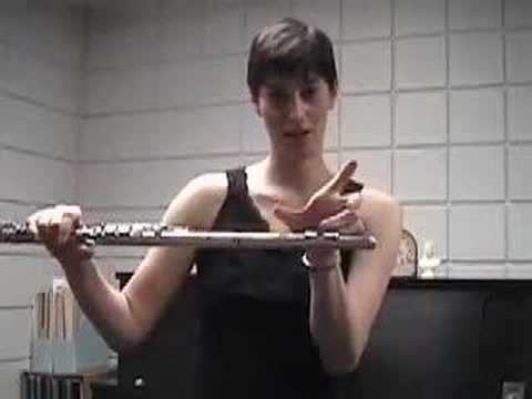 Nina Perlove on flute sound production