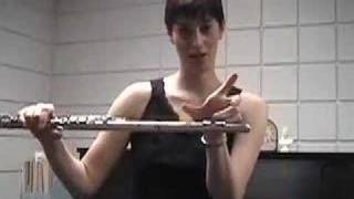 Nina Perlove on flute sound production