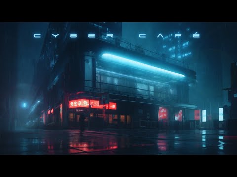 Cyber Café: Blade Runner Ambient Music - Blissful Cyberpunk Ambience for Deep Focus and Relaxation