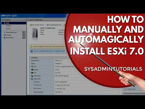 Mastering vSphere 7: A Masterclass on Installing and Configuring ESXi 7