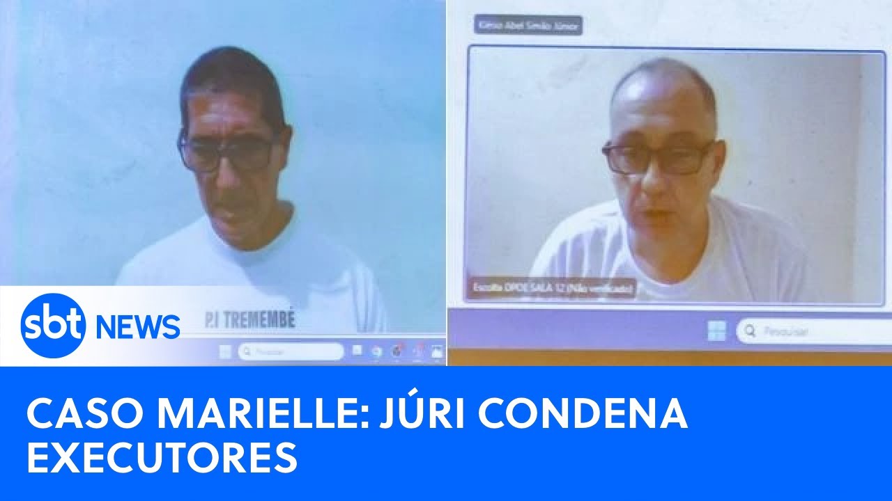 🔴SBT News na TV: Assassinos de Marielle, Ronnie Lessa e Élcio Queiroz são condenados no Rio