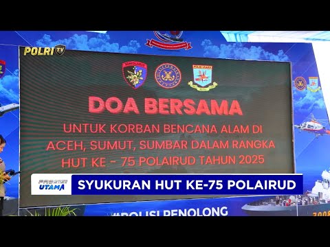 POLDA SULUT GELAR KEGIATAN SOSIAL DAN RELIGI PADA SYUKURAN HUT KE-75 POLAIRUD