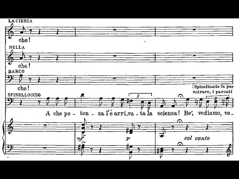 Giacomo Puccini - Gianni Schicchi (vocal score)