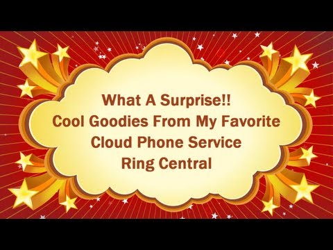 Cool Goodies from Ring Central Cloud Phone Service