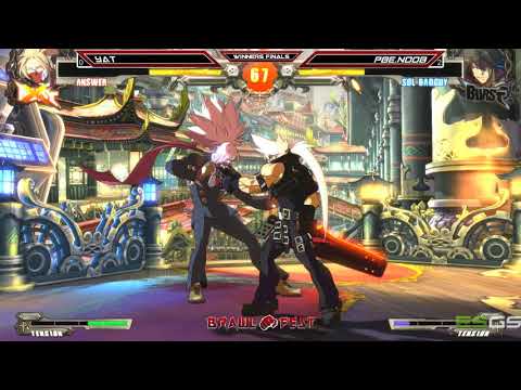 [ Brawlfest 2017 10.28.17 ] GGXRD-REV2 WinnerFinals Yat Vs PBE|Noob