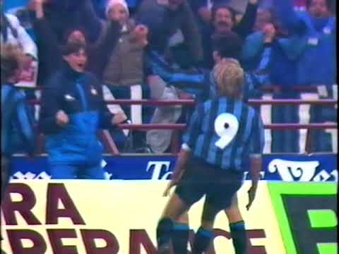 Inter Milan v Aston Villa UEFA Cup 2nd Round 2nd Leg 07-11-1990