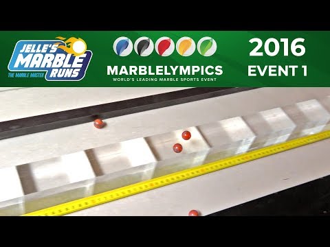 Marble Race: Marblelympics 2016 Event 1 Balancing