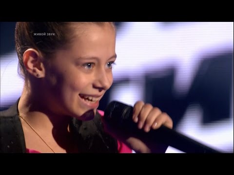 The Voice Kids RU 2014 Anna — «Улыбайся» Blind Audition | Голос Дети. Анна Егорова. СП