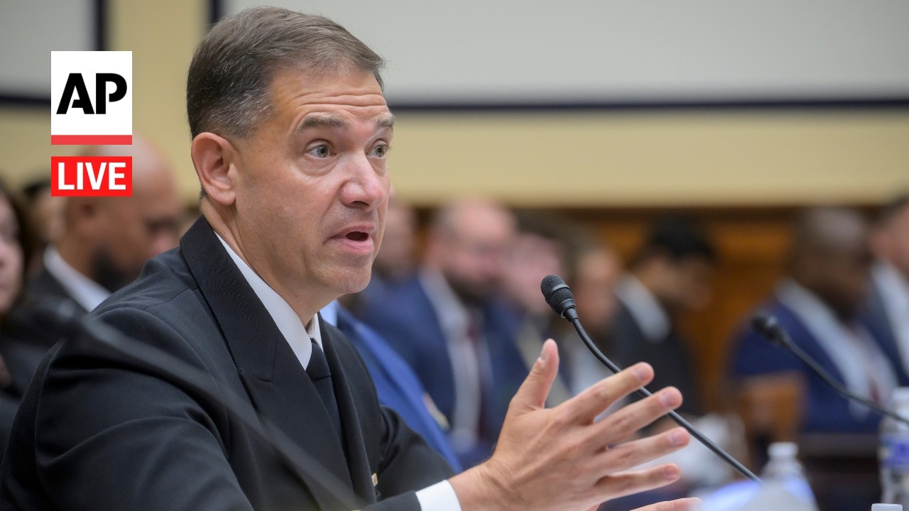 Video | LIVE: Adm. Brad Cooper testifies before House committee on Iran war