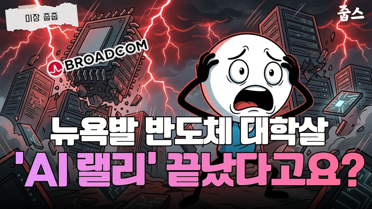 브로드컴 쇼크에 440조 증발... 코스피 초토화된 '검은 금요일'의 진실