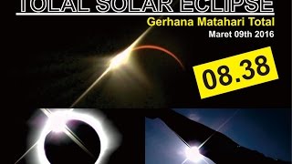 Download lagu Dramatic, Amazing, Total Solar Eclipse, detik-detik merasakan kebesaran  Sang Pencipta mp3