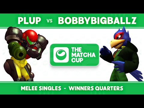 🍵Matcha Cup: West Coast | Plup (Samus) vs BobbyBigBallz (Falco) | SSBM Melee Quarters