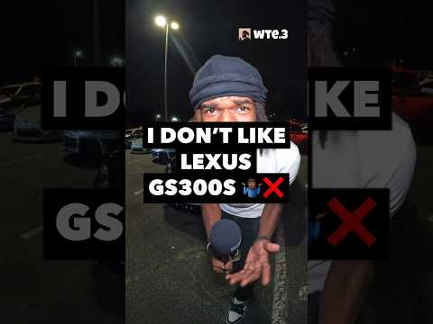 LEXUS GS300s SUCK ❌ #carcommunity #carenthusiast #carlover #gs300