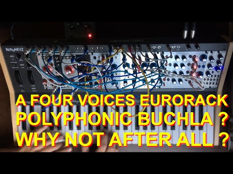 Polyphonic Buchla setup in Cre8audio's NiftyKEYS