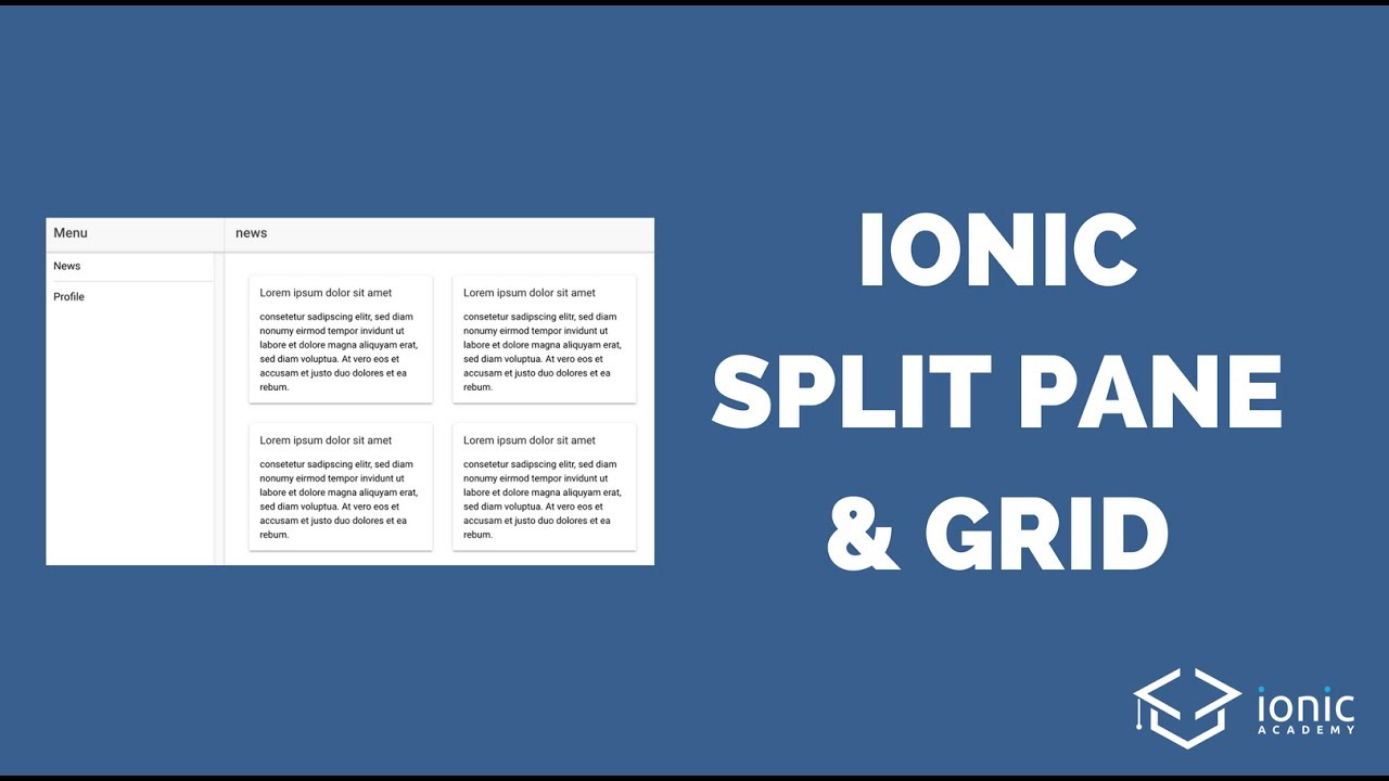 Building Ionic for Different Device Sizes