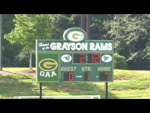 8.12.17 Peachtree Ridge NN vs. Grayson AN (Dagenhart) - 12 Year Olds- Bay Creek Jamboree