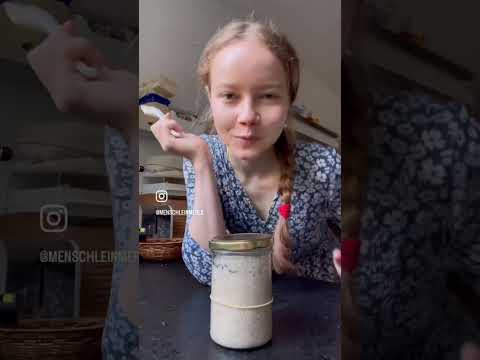 Setz einen Sauerteig-Starter mit mir an - bis zum fertigen Brot | Anstellgut Ansatz Sauerteig Brot