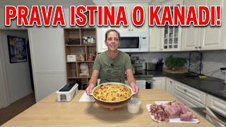 KANADA🇨🇦: Šta Nam To Zapad Servira? Domaći Ručak i Otvoren Razgovor! #zivotprekobare