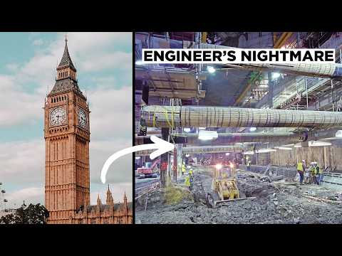 The Insane Tunnels Under Big Ben
