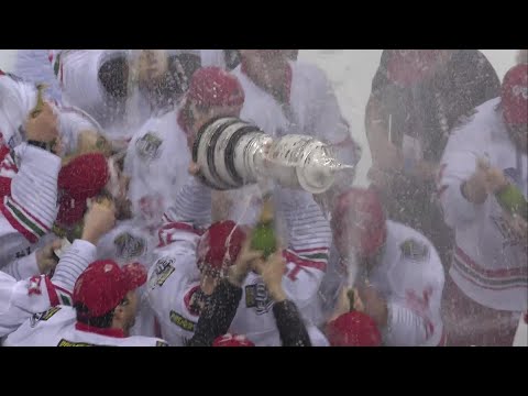 Cardiff Devils lift 2022 Premier Sports Elite League Playoff final trophy