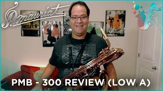 Video thumbnail for HAVE A GANDER - P. Mauriat PMB 300 Baritone Saxophone Review by Music By Pedro