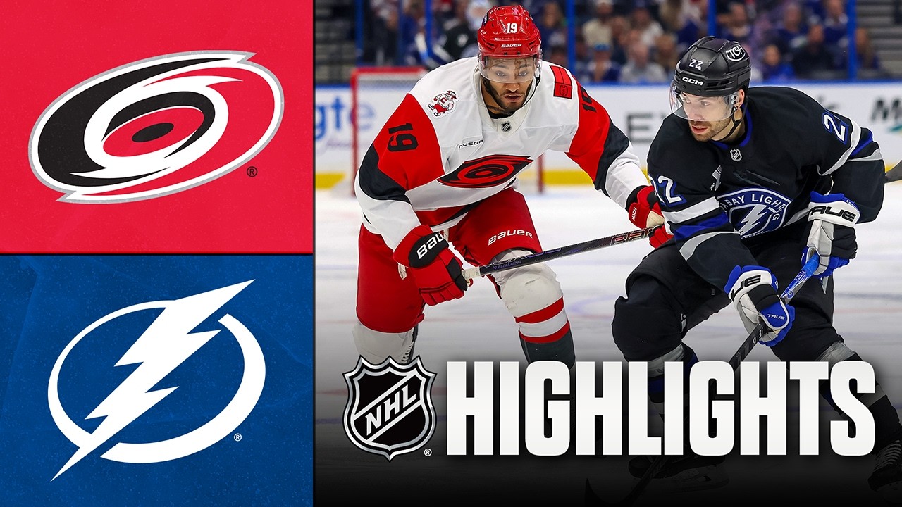 Hurricanes vs. Lightning | NHL Highlights | March 14, 2026