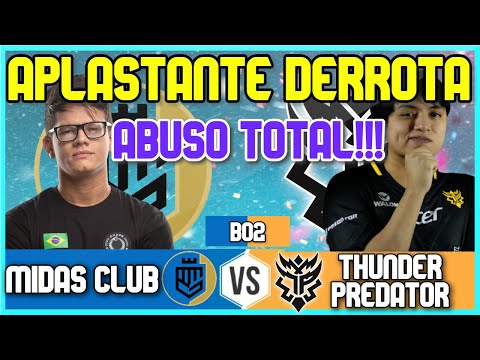 THUNDER PREDATOR VS MIDAS CLUB BO2[GAME 1] BTS PRO SERIES AMERICA DOTA 2