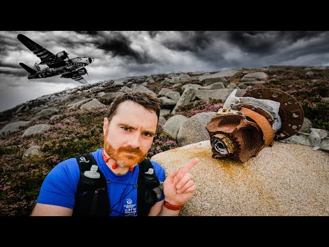 The Chimney Rock Mountain WWII B26 Bomber Plane Crash