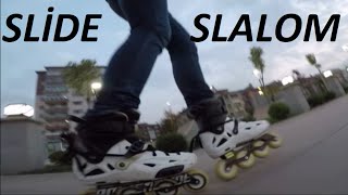 Paten Slalom  Slide Hareketleri