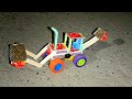 How To Make Matchbox Tractor At Home Diy Tractor Backhoe Loader Mini Toys Caltiwetar Bulldozer 4