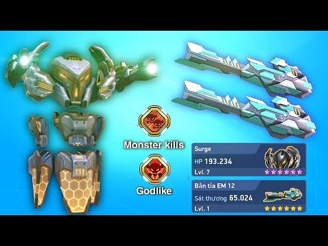 [Mech Arena VN# 203] Surge Em Rifle 12 👀👏