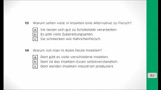 Deutsch Lernen Goethe Zertifikat B2 Hörverstehen Teil 1 Mit