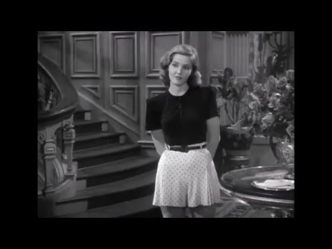 Humphrey Bogart flirts with young ingénue in The Big Sleep