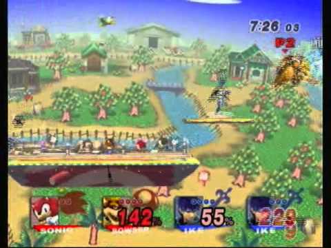 [SG:FF2] Rat (Sonic) + ORLY (Bowser) vs metroid (Ike) + Mad (Light Ike)
