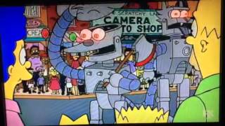 Itchy &amp; Scratchy Land Log Ride