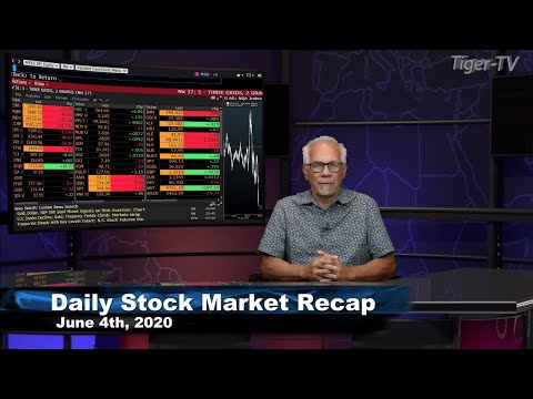 June 4th, Daily Stock Market Recap with Tom O'Brien - 2020