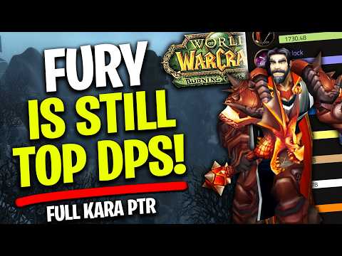 TBC Fury Warrior FULL Karazhan Run On PTR (It's INSANE)