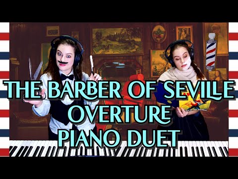 The Barber of Seville Overture Piano Duet Four Hands | Rossini