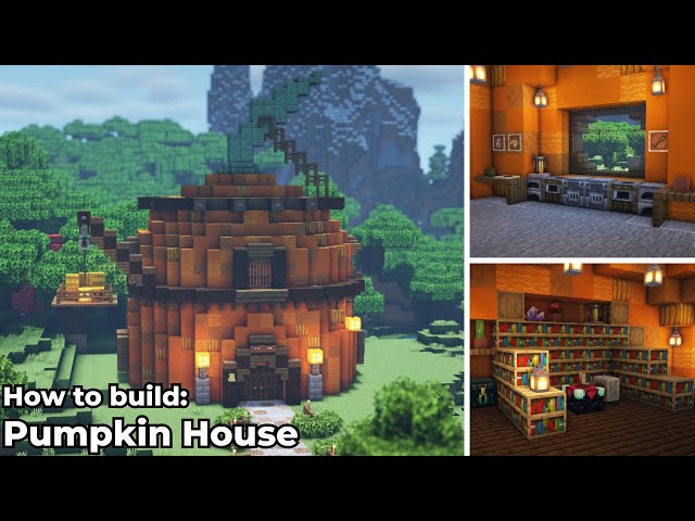 Pumpkin Manor (Build and Litematic) Minecraft Map
