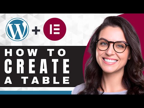 How to Add a Table in Elementor | Elementor Tutorial (2025)