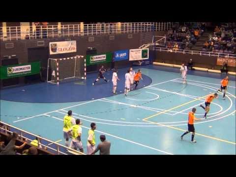 Futsal Ekstraklasa: Euromaster Chrobry Głogów - GAF Jasna Gliwice  5:1 (4:0)